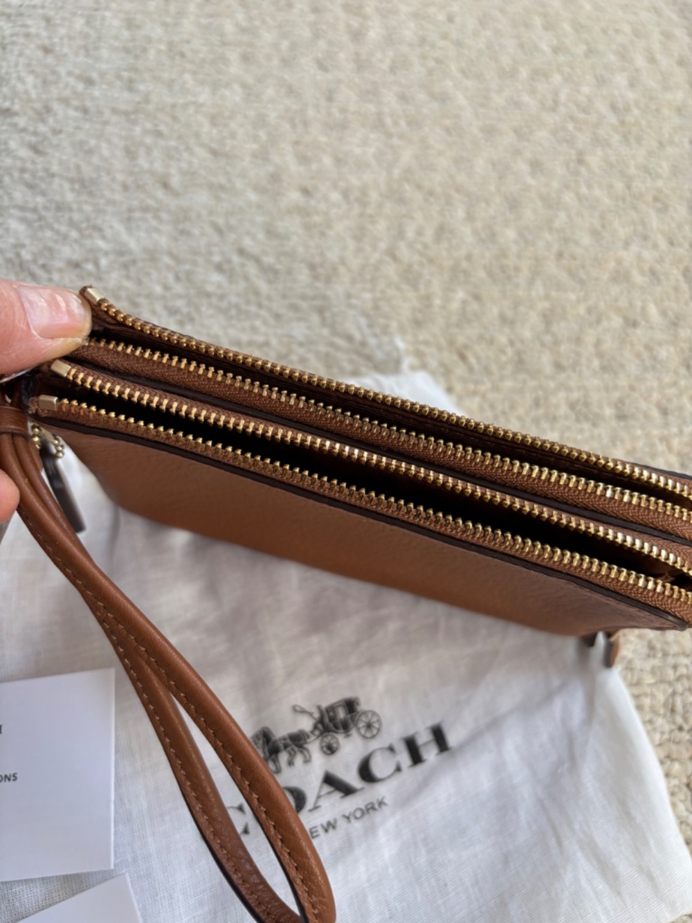Coach wristlet wallet - Picture 4 of 6